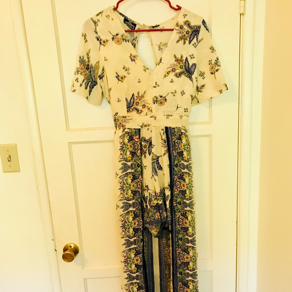 Floral Maxi Romper